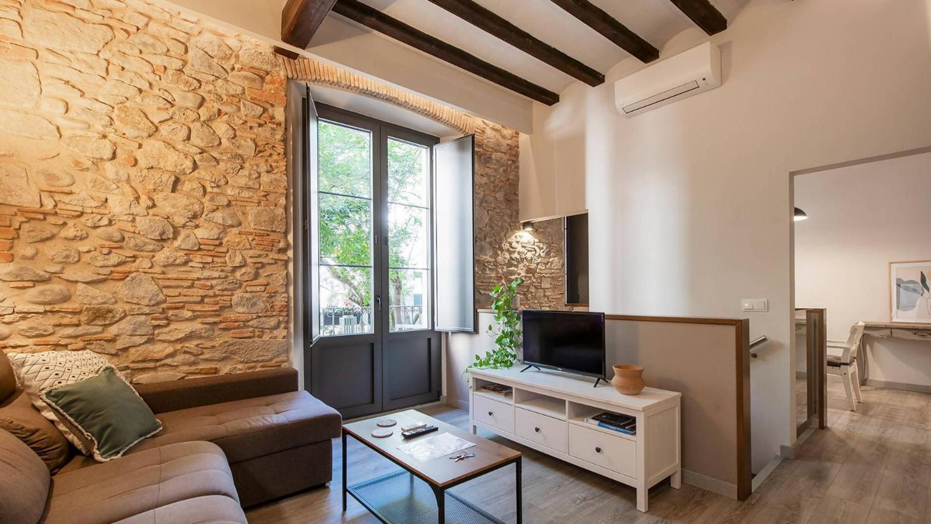 Appartement Old Town Duplex With Character à Gérone Extérieur photo